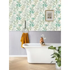   Caselio RELIEFS vinyl, vlies anyagú szürke színű 3d, csíkos Modern panel
