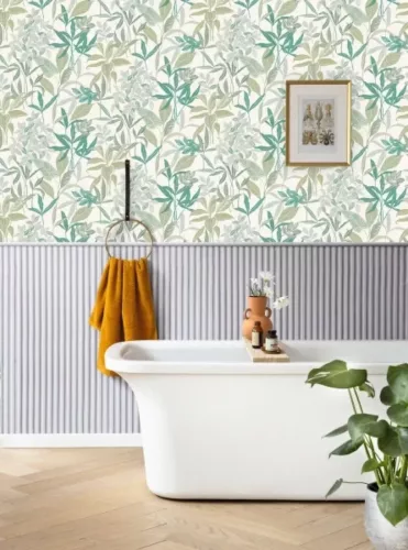 Caselio RELIEFS vinyl, vlies anyagú szürke színű 3d, csíkos Modern panel