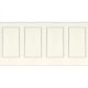 Caselio RELIEFS vinyl, vlies anyagú fehér színű geometriai Modern panel