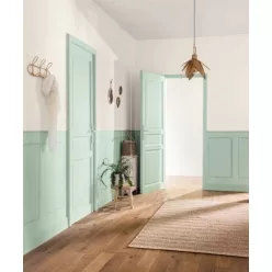   Caselio RELIEFS vinyl, vlies anyagú türkiz  színű geometriai Modern panel