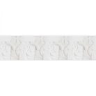 Caselio RELIEFS vinyl, vlies anyagú törtfehér színű 3d, geometriai Modern panel