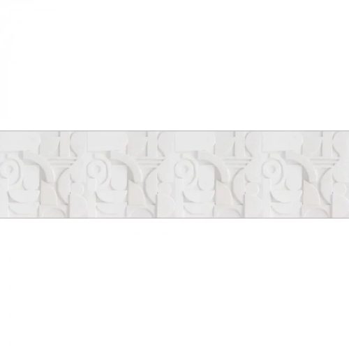 Caselio RELIEFS vinyl, vlies anyagú törtfehér színű 3d, geometriai Modern panel