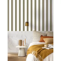   Caselio RELIEFS vinyl, vlies anyagú törtfehér színű 3d, geometriai Modern panel