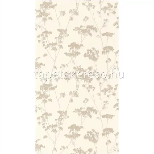 Casadeco RIVERSIDE 3 vlies, vinyl anyagú fehér, beige, szürke színű növényes modern tapéta