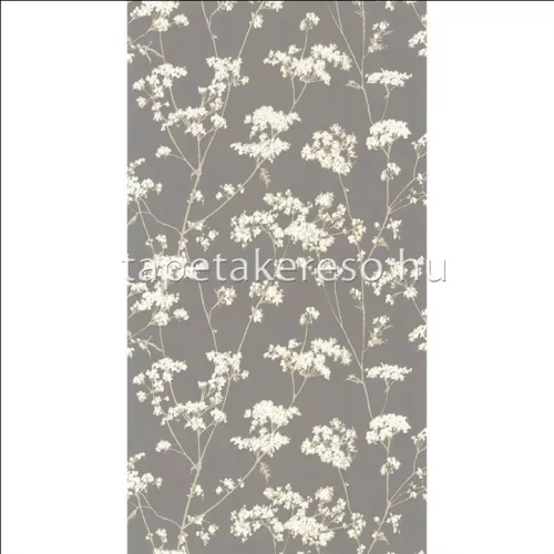 Casadeco RIVERSIDE 3 vlies, vinyl anyagú szürke, fehér, beige színű növényes modern tapéta