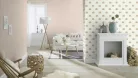 Rasch Kids World 2, vlies anyagú, beige színű, egyszínű, textilhatású, Gyerek tapéta