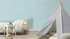 Rasch Kids World 2, vlies anyagú, kék színű, egyszínű, textilhatású, Gyerek tapéta