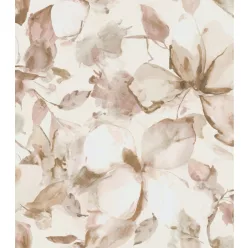   Rasch Florentine IV vlies anyagú, törtfehér, beige, barna színű, virágos, Modern poszter