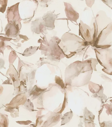 Rasch Florentine IV vlies anyagú, törtfehér, beige, barna színű, virágos, Modern poszter