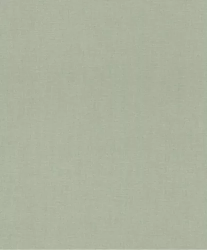 Rasch Florentine IV vinyl, vlies anyagú, zöld színű, egyszínű, textilhatású, Modern tapéta