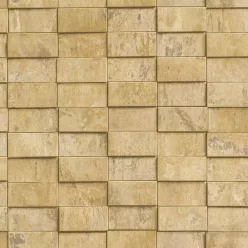   Rasch Factory 6, vlies, vinyl anyagú, arany, szürke színű, 3d, geometriai, Indusztriális tapéta