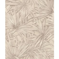   Rasch  Allegretto vlies, vinyl anyagú, barna, beige színű, leveles, Modern tapéta