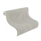 Rasch  Incanto vlies, vinyl anyagú, ezüst, beige, szürke színű, hullámos, vonalas, Modern tapéta