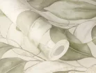 Rasch  Incanto vlies, vinyl anyagú, fehér, zöld, beige  színű, leveles, Modern tapéta