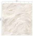 SketchTwenty3 Santorini vlies anyagú, beige, szürke színű, márványos, Modern poszter