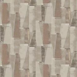   SketchTwenty3 Santorini vlies anyagú, beige, barna színű, absztrakt, geometriai, textilhatású, Modern tapéta