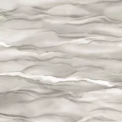   Design ID Santa Fe vlies, vinyl anyagú, szürke, törtfehér, ezüst színű, hullám , Modern tapéta