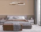 Design ID Santa Fe vlies, vinyl anyagú, beige, arany színű, szövethatású, egyszínű, Modern tapéta