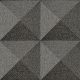 Design ID Santa Fe vlies, vinyl anyagú, szürke, ezüst, fémes színű, geometriai, Modern tapéta