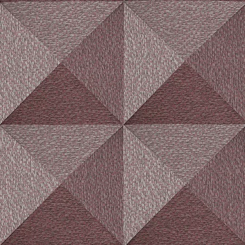 Design ID Santa Fe vlies, vinyl anyagú, lila, mályva, fémes színű, geometriai, Modern tapéta