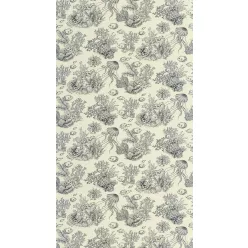   Casadeco Seaside vlies, vinyl anyagú, beige, fekete színű, tenger, halas, Modern tapéta