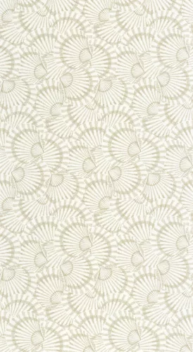 Casadeco Seaside vlies, vinyl anyagú, fehér, beige színű, kagyló, Modern tapéta