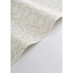   Casadeco Seaside vlies, vinyl anyagú, fehér, beige színű, kagyló, Modern tapéta