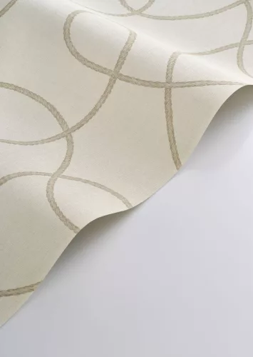 Casadeco Seaside vlies, vinyl anyagú, beige, barna színű, hurkolt, Modern tapéta