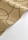 Casadeco Seaside vlies, vinyl anyagú, barna, mustársárga színű, hurkolt, Modern tapéta