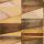 Decoprint Soleado vlies, vinyl anyagú sárga, barna, mustársárga színű geometriai modern tapéta