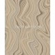 Decoprint Soleado vlies, vinyl anyagú barna, beige, szürke, fehér színű vonalas, hullámos modern tapéta