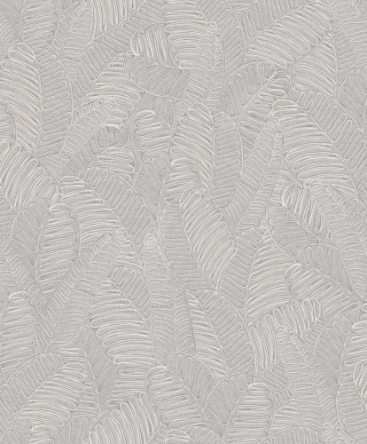 Khroma Spirit of Nature vlies anyagú, szürke színű, leveles, Modern tapéta
