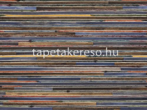 Omexco Seraya növényi szálak, textil anyagú kék, pink, zöld, lila, narancssárga színű bambusz natural tapéta