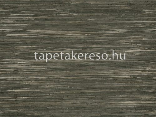 Omexco Seraya növényi szálak anyagú zöld, arany színű vonalas natural tapéta