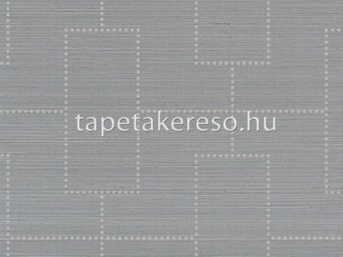 Omexco Seraya növényi szálak anyagú türkiz, ezüst színű geometriai natural tapéta