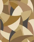 Caselio Symphony, vinyl, vlies anyagú, beige, barna, szürke, mályva színű, geometriai, Modern tapéta