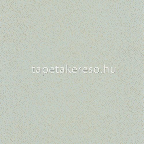 Caselio Sea You Soon vlies, vinyl anyagú türkiz, arany színű pöttyös modern tapéta