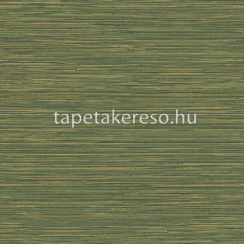 Decoprint Tahiti vlies, vinyl anyagú zöld, barna színű vonalas, szövethatású modern, natural tapéta