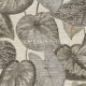 Decoprint Tahiti vlies, vinyl anyagú beige, barna, szürke színű leveles, szövethatású modern, natural tapéta