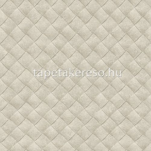 Decoprint Tahiti vlies, vinyl anyagú szürke színű tűzött, geometriai, bőrhatású modern, natural tapéta