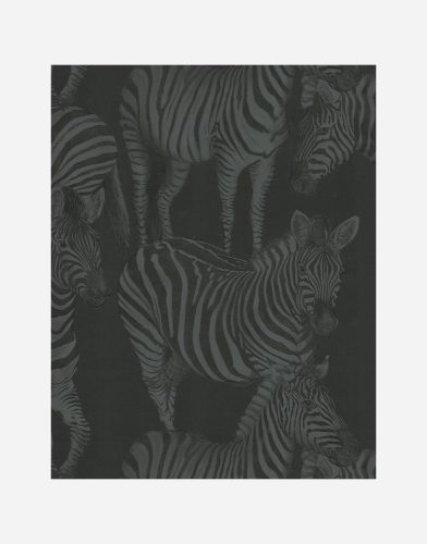 Emiliana Parati Dolce&Gabbana vlies, vinyl anyagú, fekete színű, állatos, Modern tapéta
