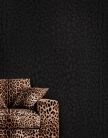 Emiliana Parati Dolce&Gabbana vlies, vinyl anyagú, fekete színű, bőrmintás, Modern tapéta