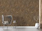 Behang Expresse Treasure of Nature vlies anyagú barna, zöld színű leveles modern, natural poszter