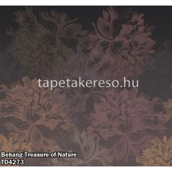   Behang Expresse Treasure of Nature vlies anyagú mályva, barna színű absztrakt, virágos modern, natural poszter