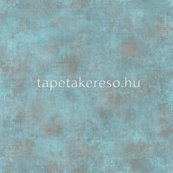   Caselio Telas 2 vlies, vinyl anyagú türkiz, arany színű foltos modern tapéta