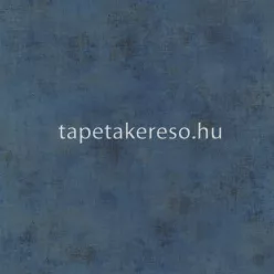   Caselio Telas 2 vlies, vinyl anyagú kék, arany színű foltos modern tapéta