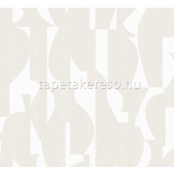   Khroma Terra vlies anyagú beige, fehér színű absztrakt, geometriai modern tapéta