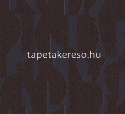 Khroma Terra vlies anyagú barna, kék, csillámos színű absztrakt, geometriai modern tapéta
