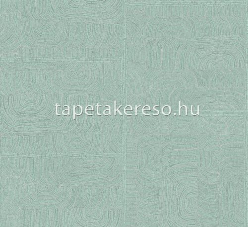 Khroma Terra vlies anyagú zöld színű absztrakt, geometriai modern tapéta