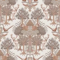   Design ID Tapestry vlies, vinyl anyagú beige, barna, szürke színű állatos, fás modern tapéta